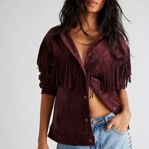 • NWT Size XS Wine We The Free Cosmic Karma Jacket •